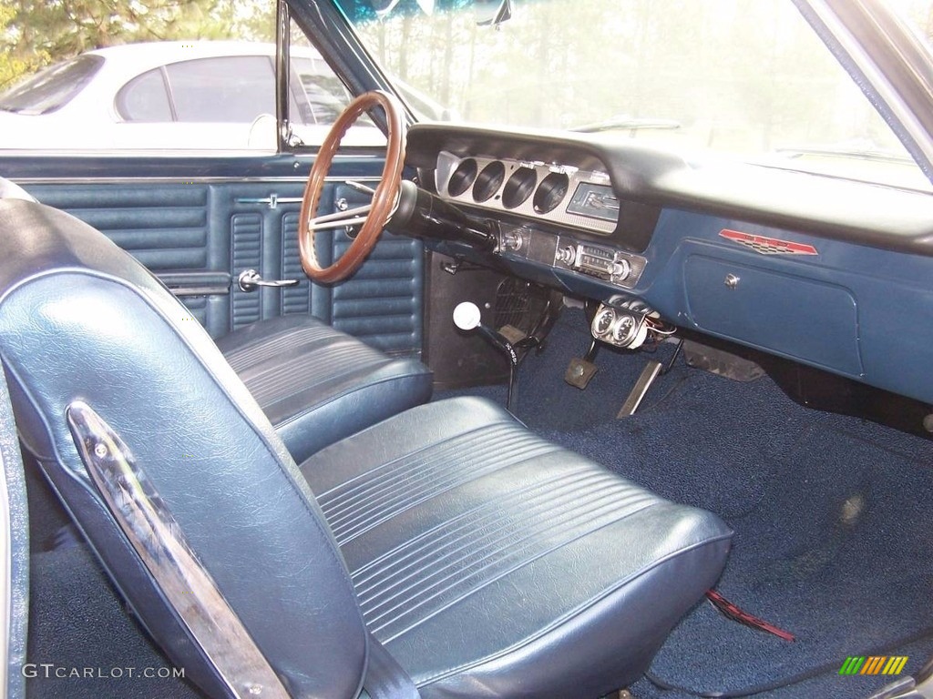 1964 Pontiac GTO Standard GTO Model Dark Blue Dashboard Photo #138752998