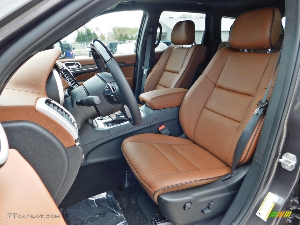 Dark Sienna Brown/Black Interior 2020 Jeep Grand Cherokee Summit 4x4 Photo #138753471