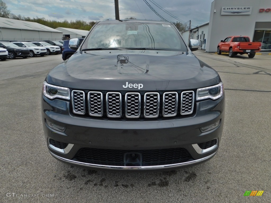 2020 Grand Cherokee Summit 4x4 - Granite Crystal Metallic / Dark Sienna Brown/Black photo #4