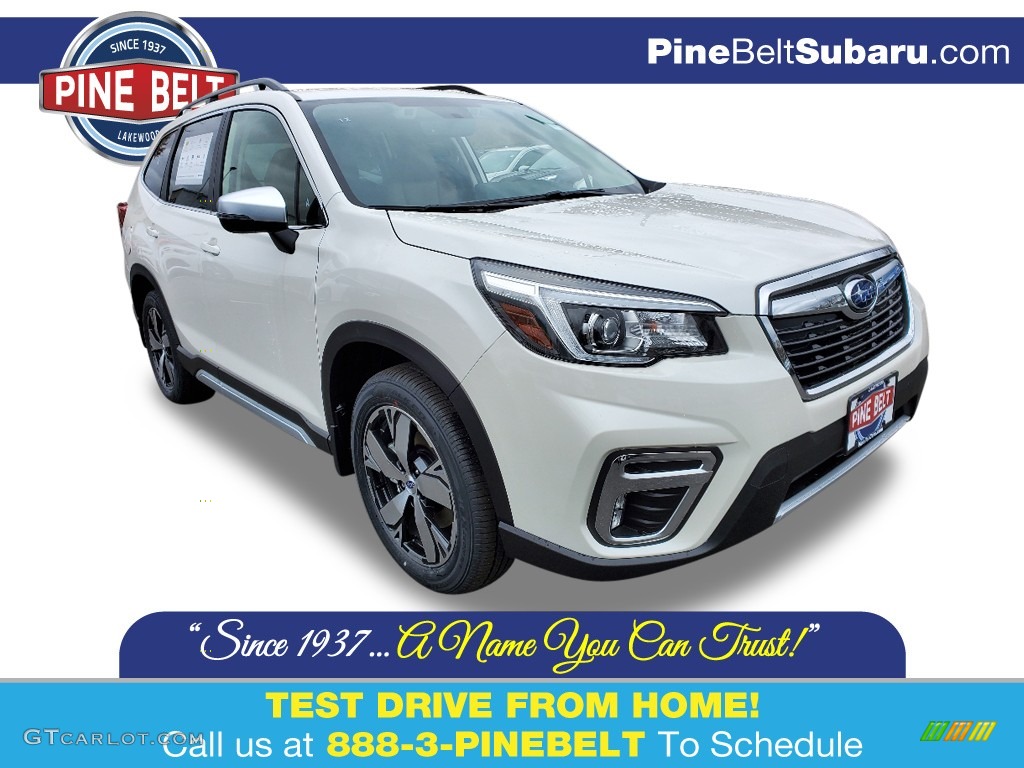 Crystal White Pearl Subaru Forester