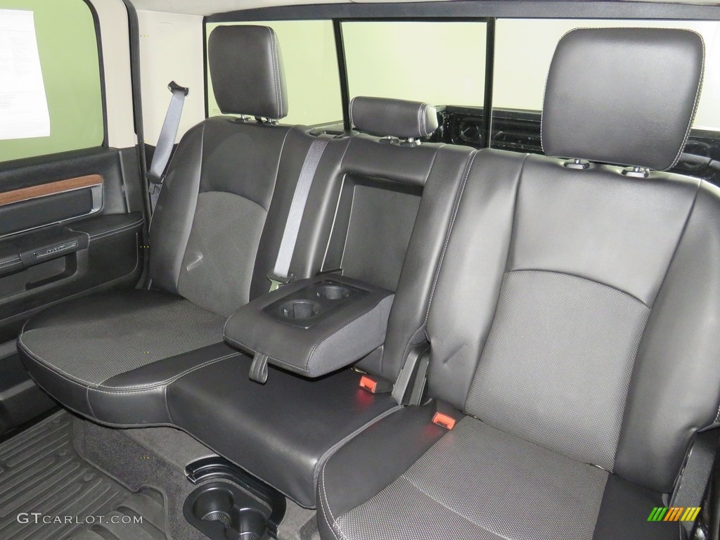 Black Interior 2017 Ram 3500 Laramie Crew Cab 4x4 Photo #138754893