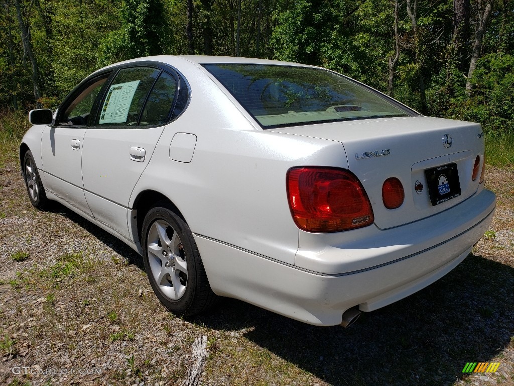 2001 GS 430 - Crystal White / Ivory photo #3