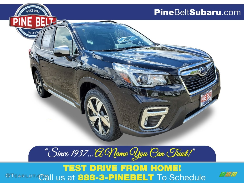 2020 Forester 2.5i Touring - Crystal Black Silica / Black photo #1