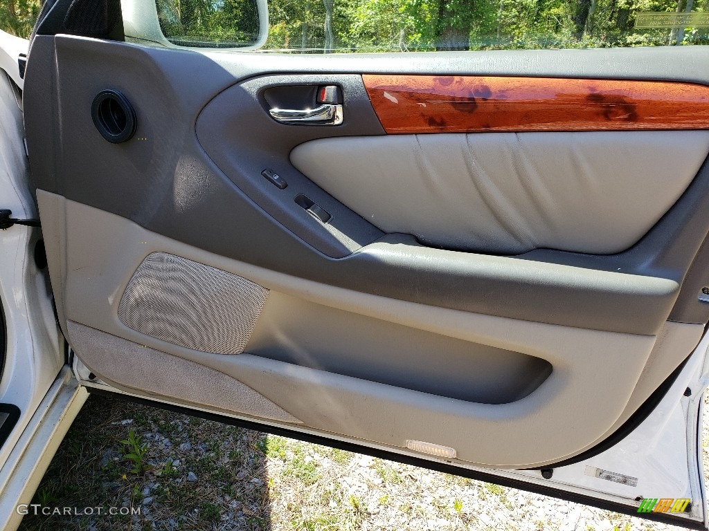 2001 GS 430 - Crystal White / Ivory photo #9