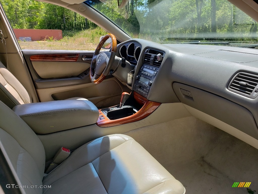 2001 GS 430 - Crystal White / Ivory photo #10