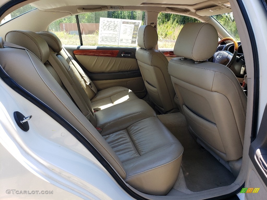 2001 GS 430 - Crystal White / Ivory photo #11