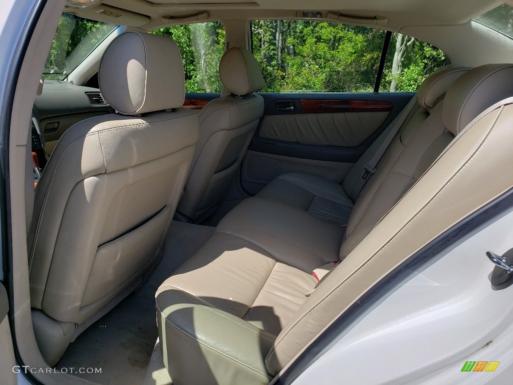 2001 GS 430 - Crystal White / Ivory photo #16