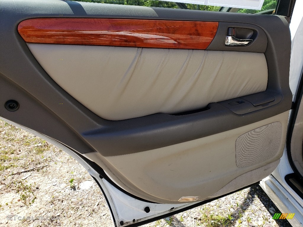 2001 GS 430 - Crystal White / Ivory photo #17