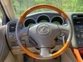 2001 Lexus GS Ivory Interior Steering Wheel Photo