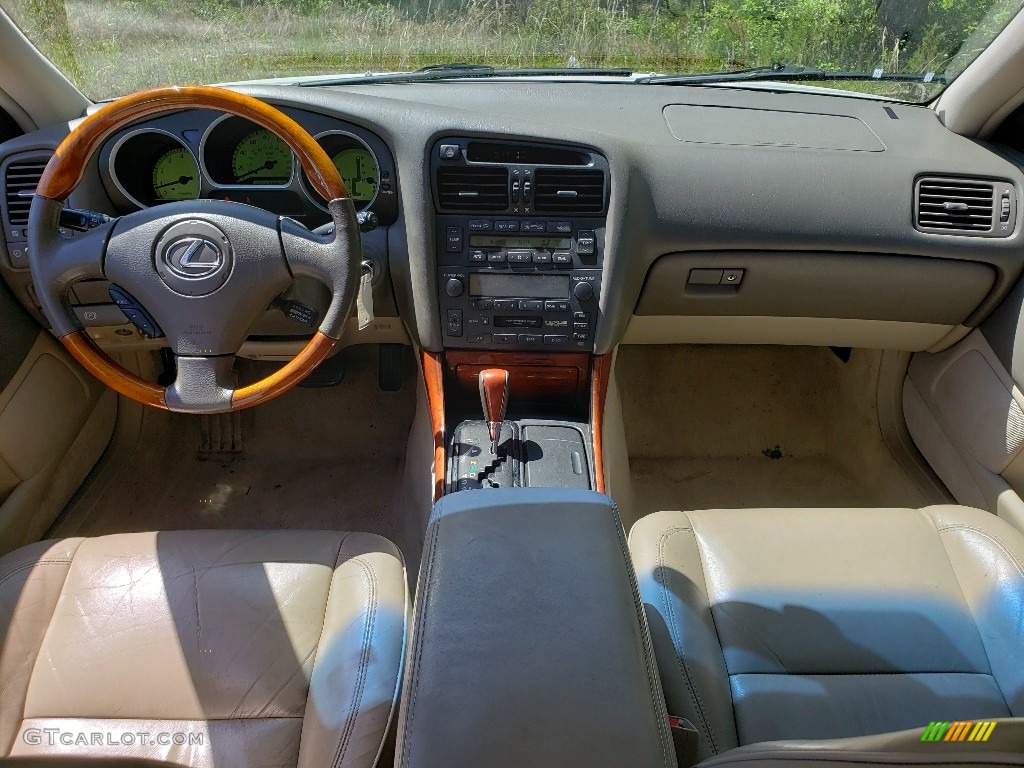 2001 GS 430 - Crystal White / Ivory photo #24