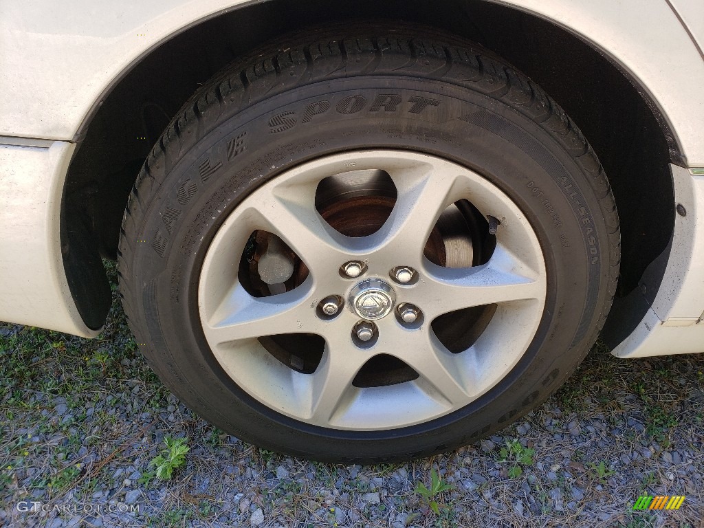 2001 GS 430 - Crystal White / Ivory photo #28