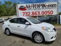 Fresh Powder White 2014 Nissan Versa 1.6 S Sedan