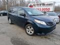 2011 South Pacific Blue Pearl Toyota Sienna V6 #138487410