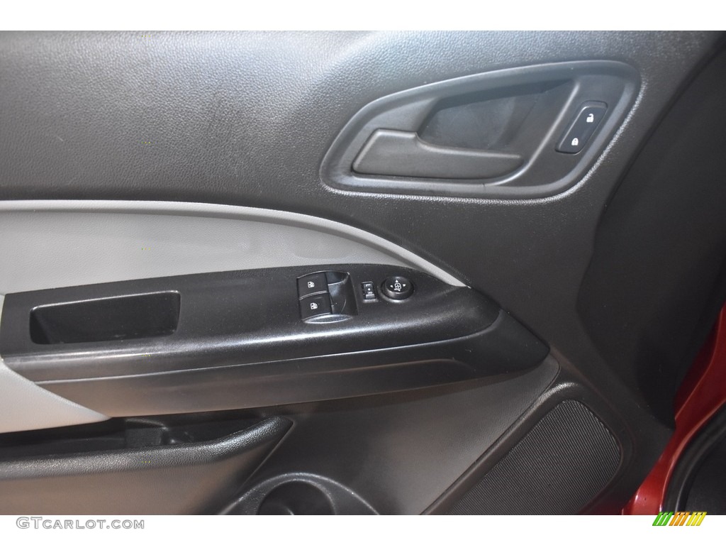 2016 Colorado WT Extended Cab - Red Rock Metallic / Jet Black/Dark Ash photo #9