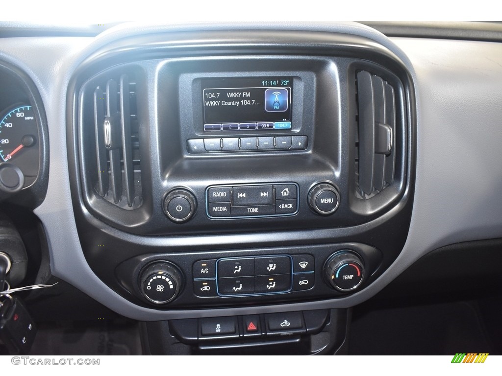 2016 Colorado WT Extended Cab - Red Rock Metallic / Jet Black/Dark Ash photo #12