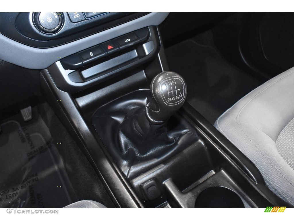 2016 Colorado WT Extended Cab - Red Rock Metallic / Jet Black/Dark Ash photo #13