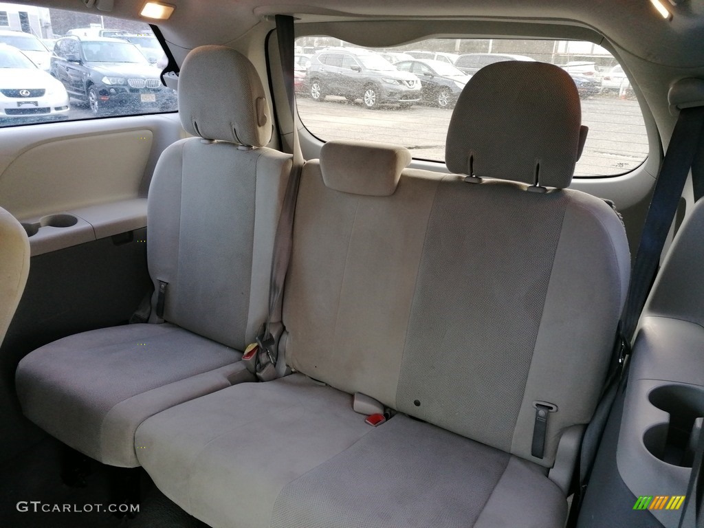 2011 Sienna V6 - South Pacific Blue Pearl / Bisque photo #11