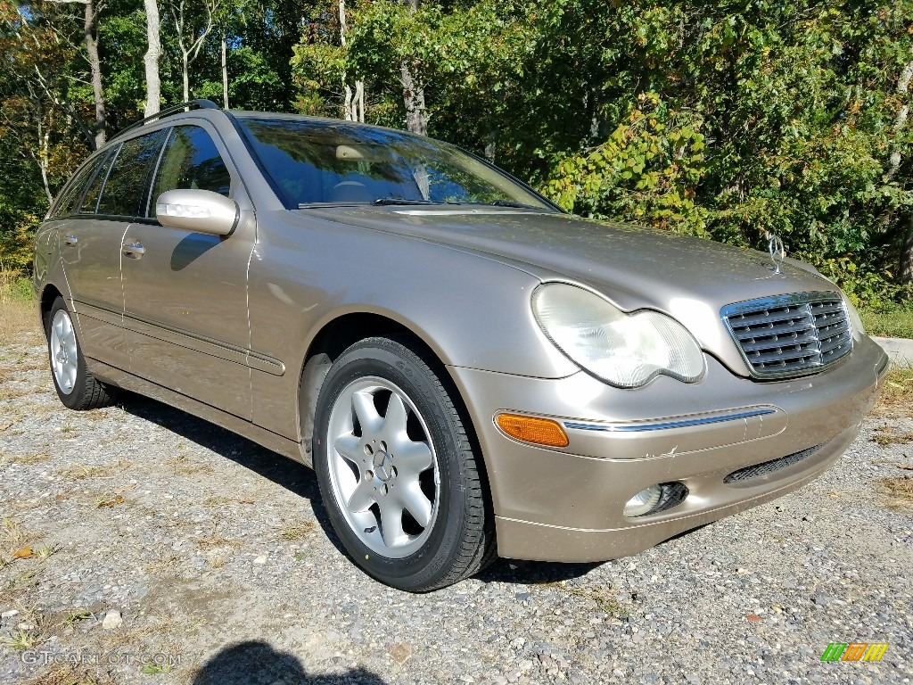 Desert Silver Metallic 2004 Mercedes-Benz C 240 Wagon Exterior Photo #138756507