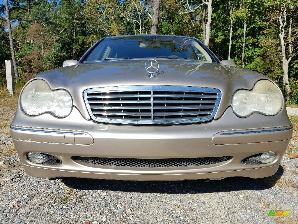 Desert Silver Metallic 2004 Mercedes-Benz C 240 Wagon Exterior Photo #138756522
