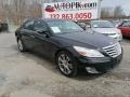 2010 Black Noir Pearl Hyundai Genesis 3.8 Sedan #138487408