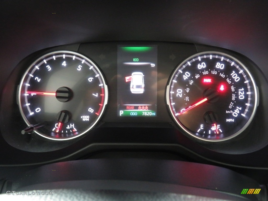 2020 RAV4 XLE AWD - Super White / Light Gray photo #28