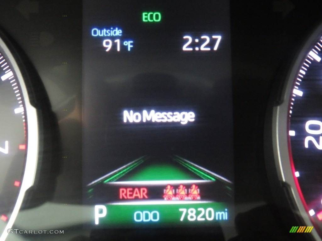 2020 RAV4 XLE AWD - Super White / Light Gray photo #29