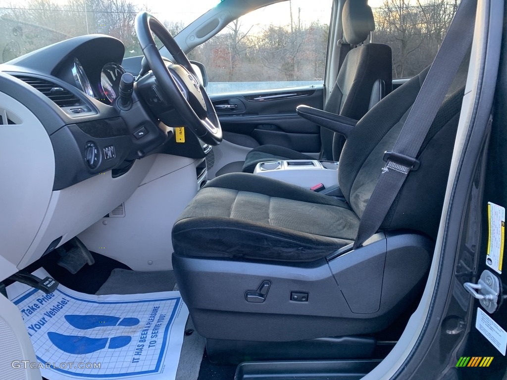 2012 Grand Caravan Crew - Dark Charcoal Pearl / Black/Light Graystone photo #12