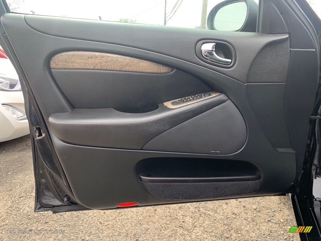 2005 S-Type R - Ebony Black / Charcoal photo #8