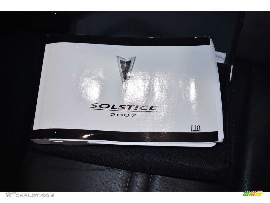 2007 Solstice GXP Roadster - Cool Silver / Ebony photo #10