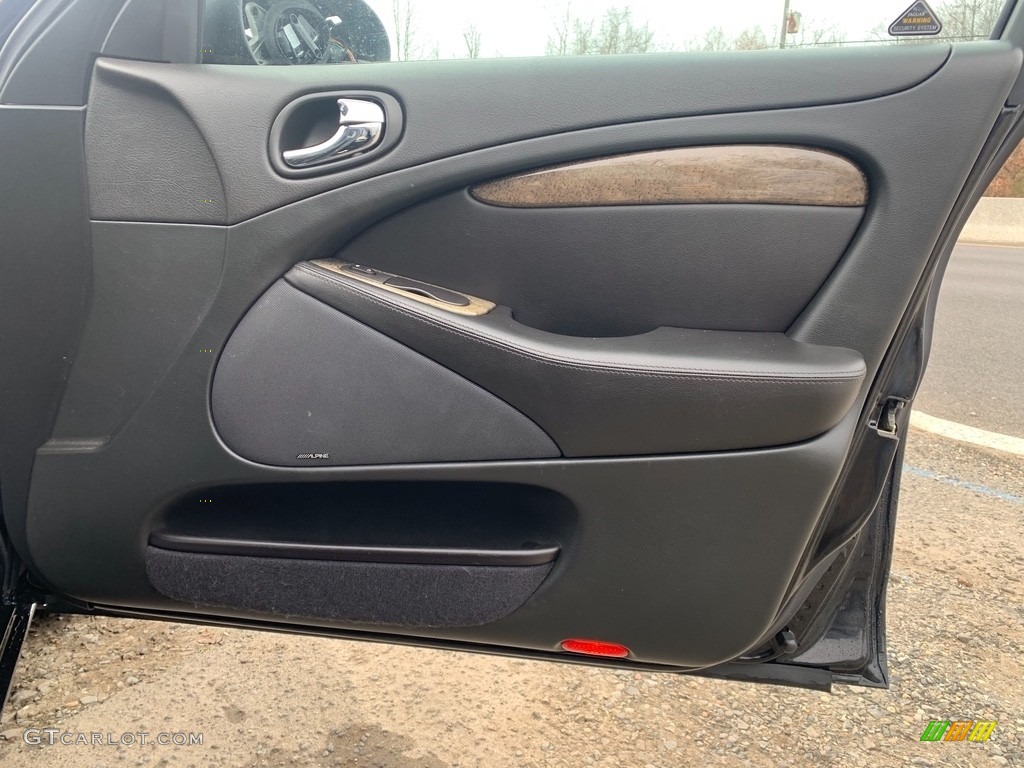 2005 S-Type R - Ebony Black / Charcoal photo #14
