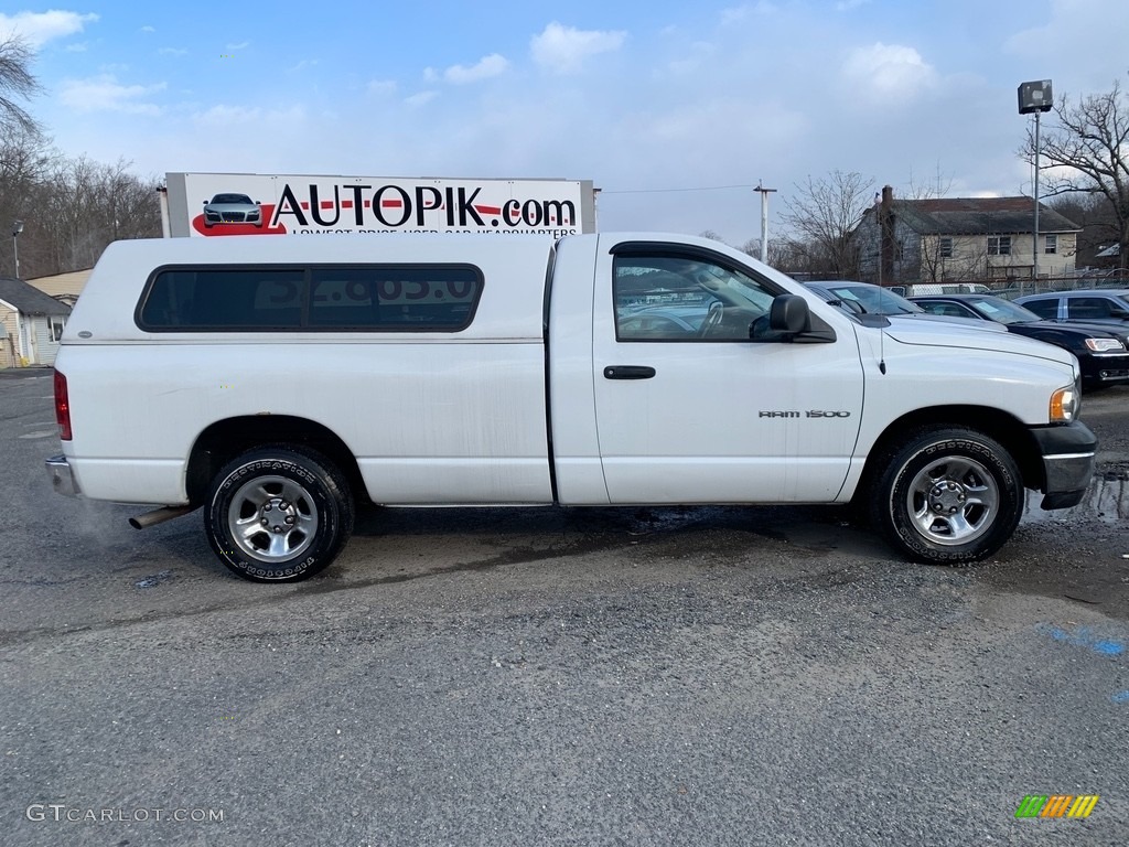 2004 Ram 1500 ST Regular Cab - Bright White / Dark Slate Gray photo #2