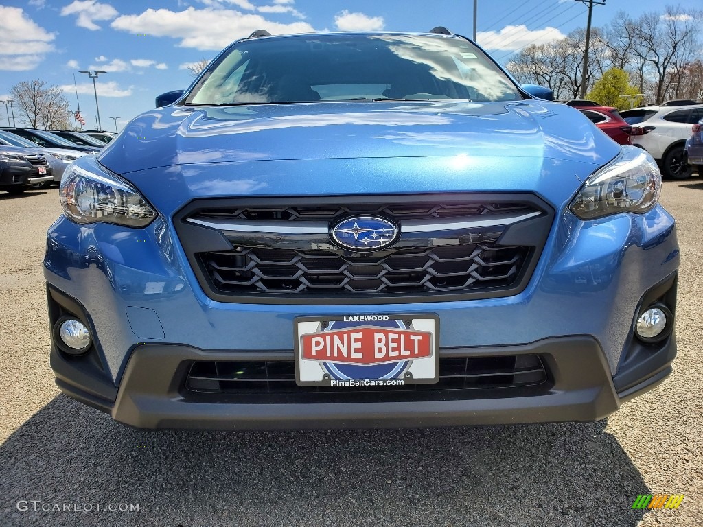 2020 Crosstrek 2.0 Premium - Quartz Blue Pearl / Gray photo #2