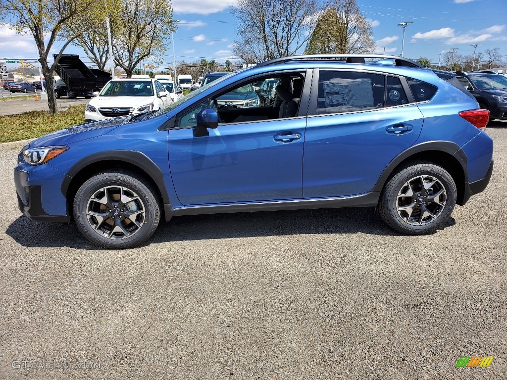 2020 Crosstrek 2.0 Premium - Quartz Blue Pearl / Gray photo #3