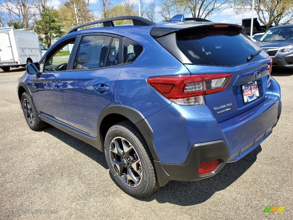 2020 Crosstrek 2.0 Premium - Quartz Blue Pearl / Gray photo #4