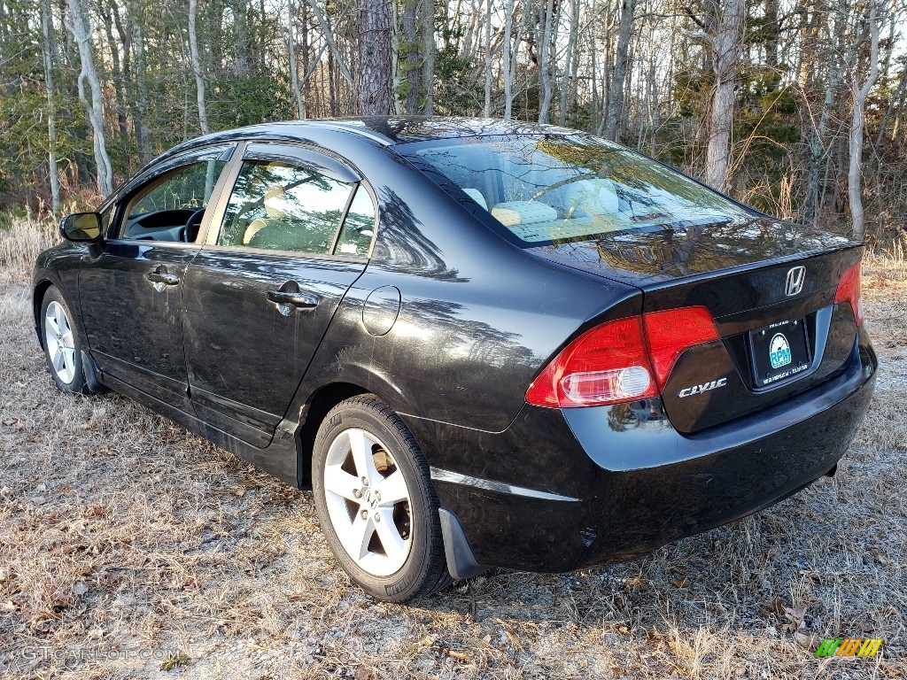 2006 Civic EX Sedan - Nighthawk Black Pearl / Gray photo #3