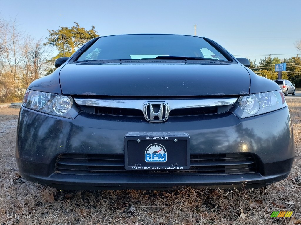 2006 Civic EX Sedan - Nighthawk Black Pearl / Gray photo #8