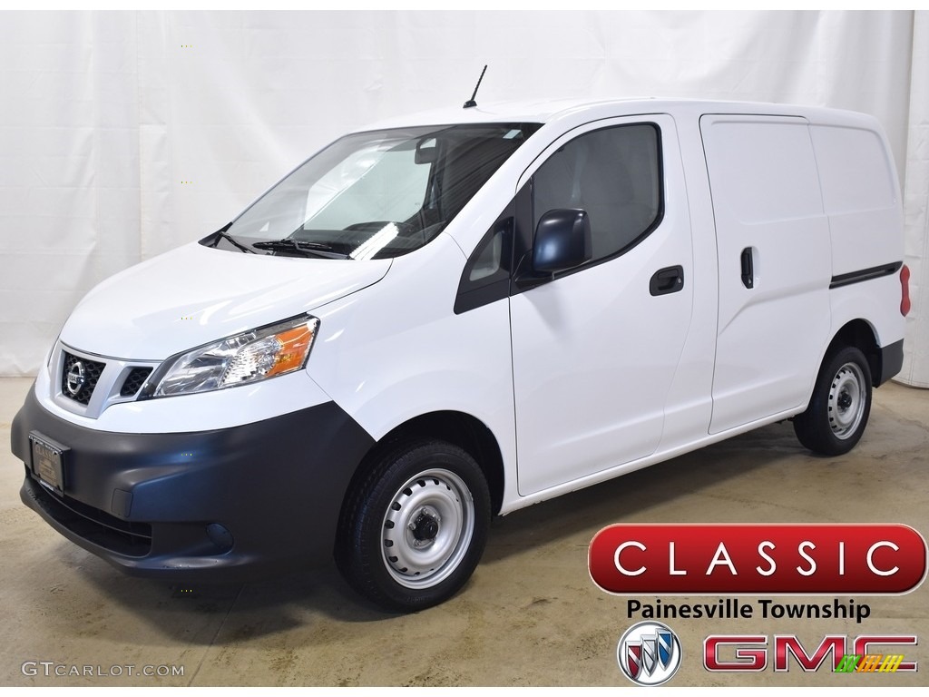 2019 NV200 S - Fresh Powder White / Gray photo #1