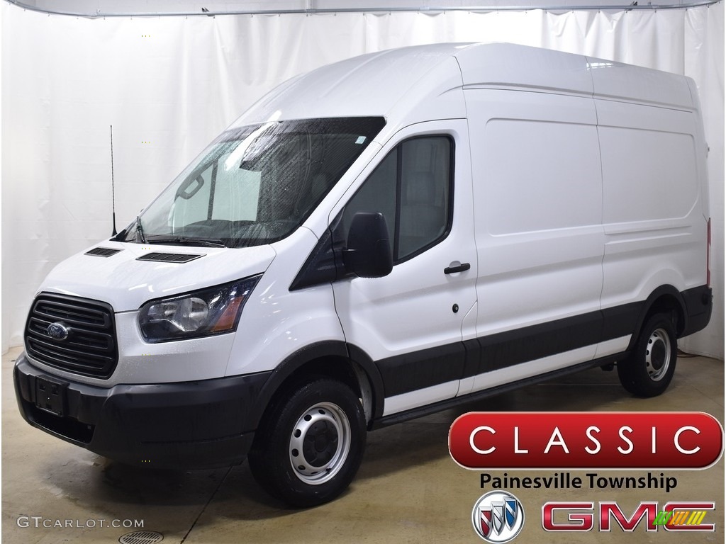 2019 Transit Van 250 HR Long - Oxford White / Charcoal black photo #1