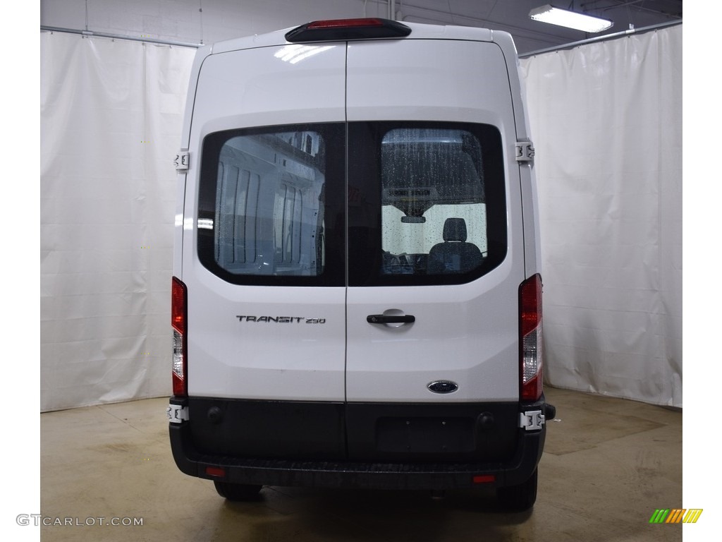 2019 Transit Van 250 HR Long - Oxford White / Charcoal black photo #3