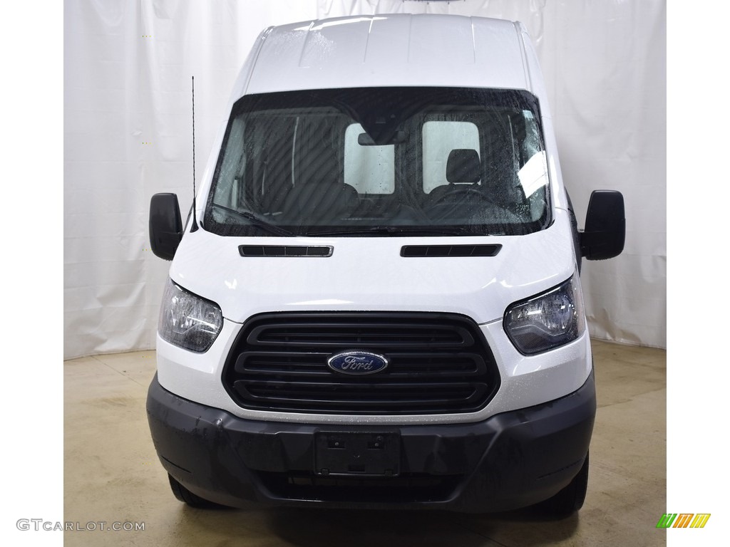 2019 Transit Van 250 HR Long - Oxford White / Charcoal black photo #5