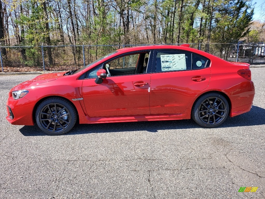 Pure Red 2020 Subaru WRX Limited Exterior Photo #138759222