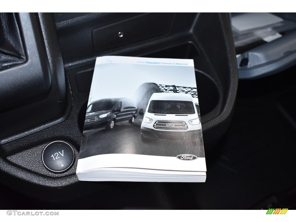 2019 Transit Van 250 HR Long - Oxford White / Charcoal black photo #16