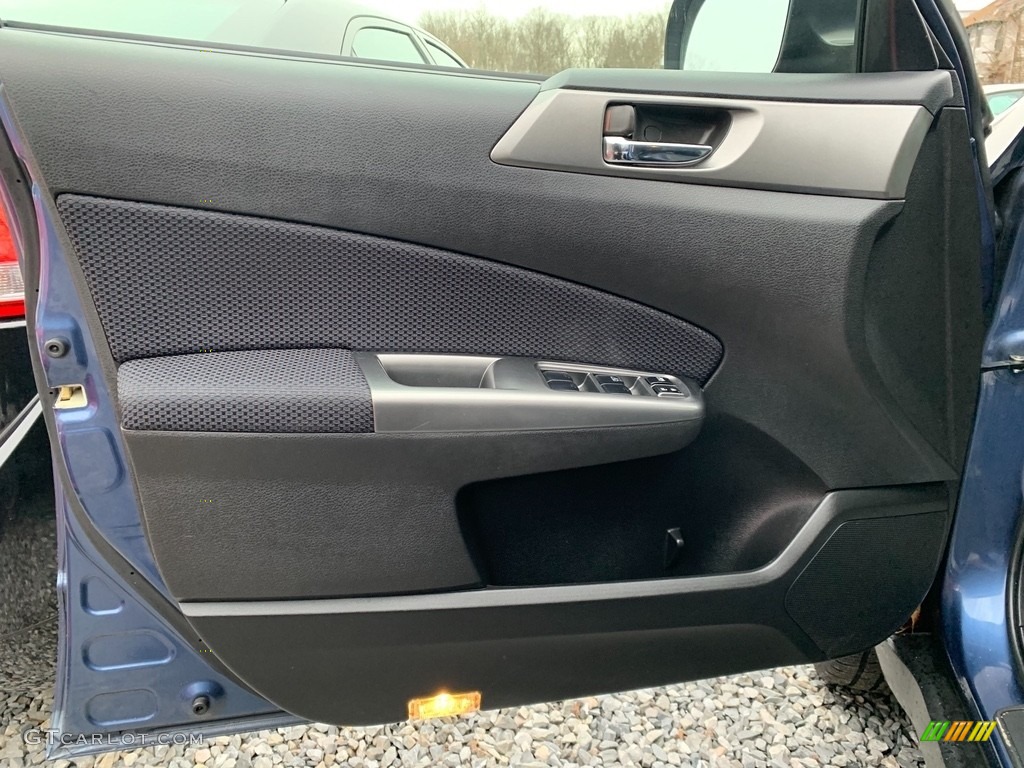 2011 Forester 2.5 X Premium - Marine Blue Metallic / Platinum photo #9