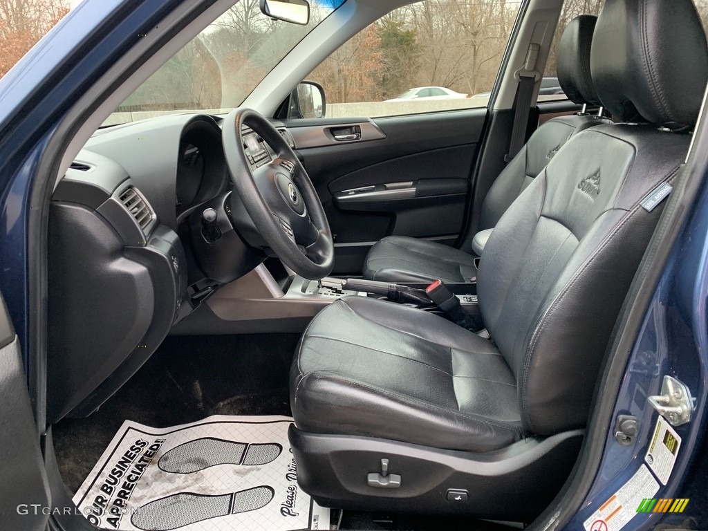 2011 Forester 2.5 X Premium - Marine Blue Metallic / Platinum photo #10
