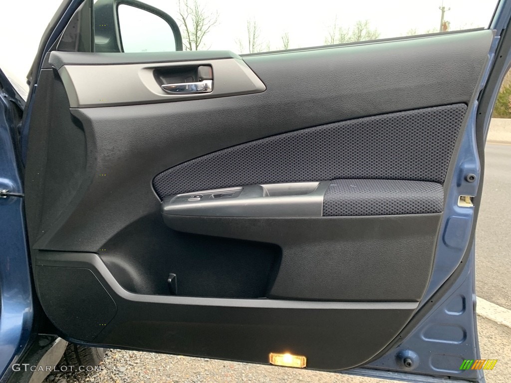 2011 Forester 2.5 X Premium - Marine Blue Metallic / Platinum photo #14