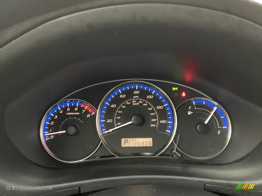2011 Forester 2.5 X Premium - Marine Blue Metallic / Platinum photo #21