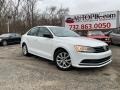 2015 Pure White Volkswagen Jetta SE Sedan  photo #1