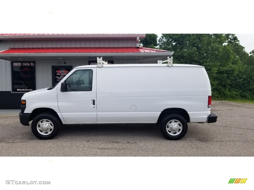 Oxford White 2014 Ford E-Series Van E350 Cargo Van Exterior Photo #138760284