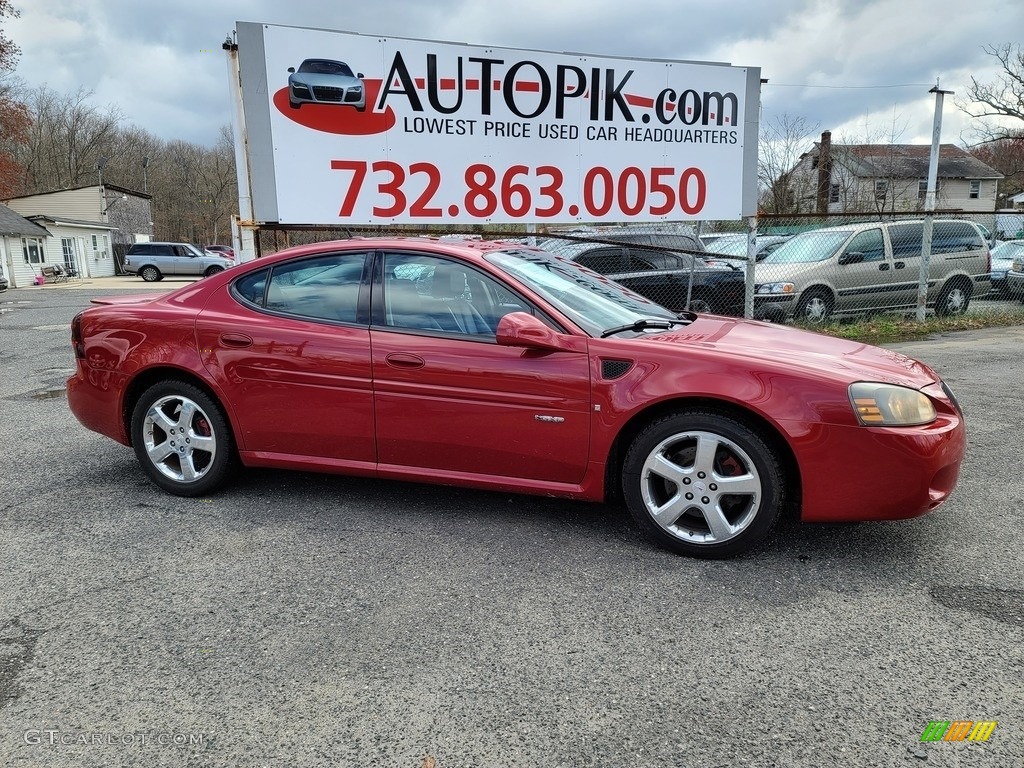 2007 Grand Prix GXP Sedan - Crimson Red / Ebony photo #2