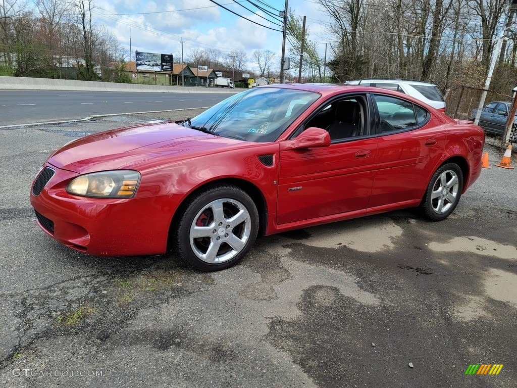 2007 Grand Prix GXP Sedan - Crimson Red / Ebony photo #6